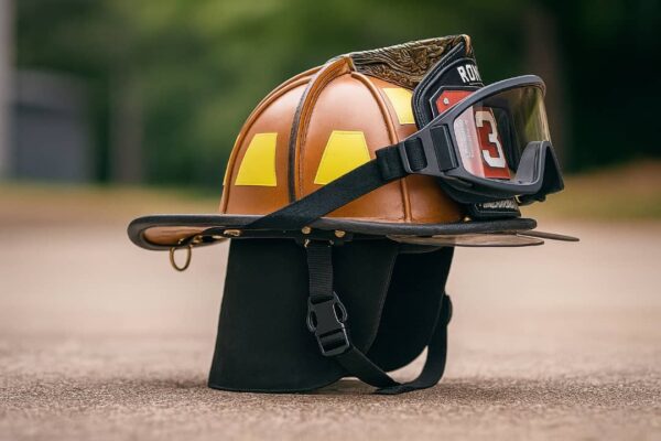 Classic Leather Fire Helmet