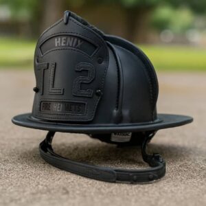 Economy Leather Fire Helmet